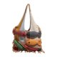 thumbnail image 3 of Bolso tote para mujer, diseño estético, tejido de punto, bolso de hombro moderno para picnic o trabajo. Caqui, 3 of 9