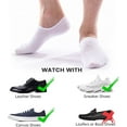 thumbnail image 6 of IDEGG 8 Pairs Men's Casual No Show Socks Men Athletic Low Cut Socks Non Slip, 6 of 6