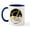 White/Navy Inside, variant on CafePress - Night Flight/Pekingese Mug - 11 oz Ceramic Mug - Novelty Coffee Tea Cup