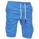 thumbnail image 5 of Pantalones deportivos largos para hombre, de color puro, informales, holgados, con cordón, de algodón, 5 of 6