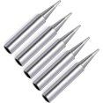 thumbnail image 1 of 5 Pieces 900M-T-B Replacement Soldering Iron Tip, Nickel Plated Alloy Soldering Tips, Applicable for Hakko, Soldering Rework Station Tips Welding Tool, 1 of 4