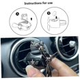 thumbnail image 3 of Oso de dibujos animados Pilot Car Air Freshener Automotive Air Outlet Fan Freshener Vent Clips Aroma Difusor Car Perfume Aromaterapia Ornamento Accesorios para automóviles,11 kaili Sencillez, 3 of 5