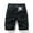 Mens C# Black Half Shorts Pants, variant on HOOMEUMY Men's Summer Cargo Shorts Straight Fit Multi-Pockets Belt Solid Color Cotton Bermuda Shorts Army Green 10