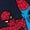 NAVY, variant on Marvel - Logo Web Spider-Man - Men's Short Sleeve Graphic T-Shirt