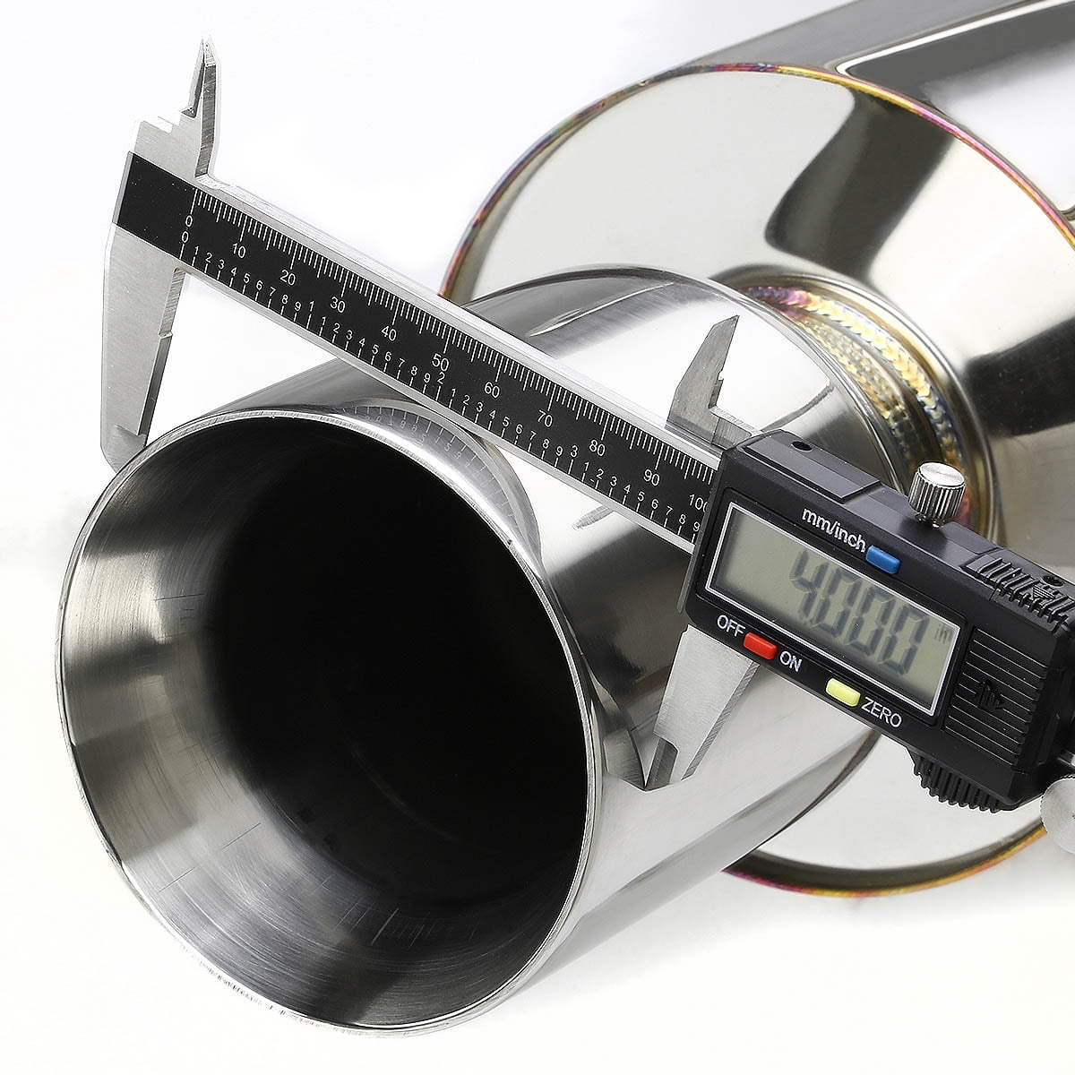 DNA Motoring CBE-IS300-NRT For 2001 to 2005 Lexus IS300 Altezza 2JZ XE10 Stainless Steel 4" Rolled Muffler Tip Catback Exhaust System