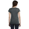 thumbnail image 3 of Gildan Ladies' SoftStyle 4.5 oz. Fitted V-Neck T-Shirt - G64VL, 3 of 4