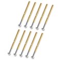 thumbnail image 4 of ANGGREK Pogo Probe Pin,Spring Loaded Test Probe Pin,100pcs Pogo Pin Spring Test Tools Type 2.36mm/0.1in Tube Diameter 34mm/1.3in Length Brass Material PCB Testing Pins, 4 of 8