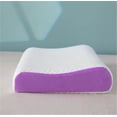 thumbnail image 3 of TPE Without Pressing Pillow Gel Relieved Skin -Friendly Grid Core Pillow Core Pillow Silicone Bonding Cervical Spine Pillow Deep Sleep Pillow(A), 3 of 6
