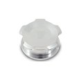 Vibrant 2in OD Aluminum Weld Bungs w/ Anodized Black Aluminum Threaded Cap (incl. O-Ring)