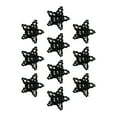 thumbnail image 1 of 10 Uds Colgantes de Estrella de Navidad BLESIY Colgante Estrella Negro, 1 of 8