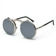 thumbnail image 3 of Gafas de sol estilo steampunk de metal vintage con tapa abatible, gafas de sol con tapa abatible para hombres y mujeres, gafas Prince con montura redonda de moda, 3 of 6