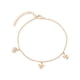 thumbnail image 1 of Pulsera Dama Dijes Abeja, Flor, Hoja Swarovski Oro 18K Lam dorado Unitalla, 1 of 7