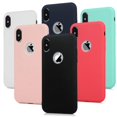 thumbnail image 2 of Fashion Soft Silicone Candy Pudding Cover For iPhone X XS Max XR 11 12 13 Pro Max 12 mini 8 7 6 6S Plus Gel Phone Protector case Red For iPhone 8 Plus, 2 of 6