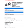 thumbnail image 2 of Window Motor - Compatible with 2007 - 2013 Chevy Silverado 3500 HD 2008 2009 2010 2011 2012, 2 of 2