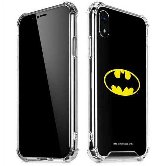 Skinit DC Comics Batman Official Logo iPhone XR Clear Case