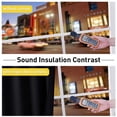 thumbnail image 2 of NICETOWN Sound Barrier 100% Black Out Room Divider Curtains 95", Noise, Cold & Heat Cutting Down Drapes with Felt Fabric Lining for Ambient Sounds, Nursery, Daytime Sleep, Bedroom (2 PCs, 52" Wide), 2 of 4