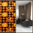 thumbnail image 2 of One Way Window Privacy Film Frosted Glass Window Tint Sun Blocking&Heat Control Non-Adhesive Mirror Static Cling Glare Reduction Anti-UV Removable for Home Office Pumpkins Halloween, 2 of 4