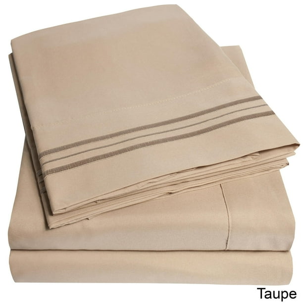 Sweet Home Collection RV Queen 4Piece Bed Sheet Set