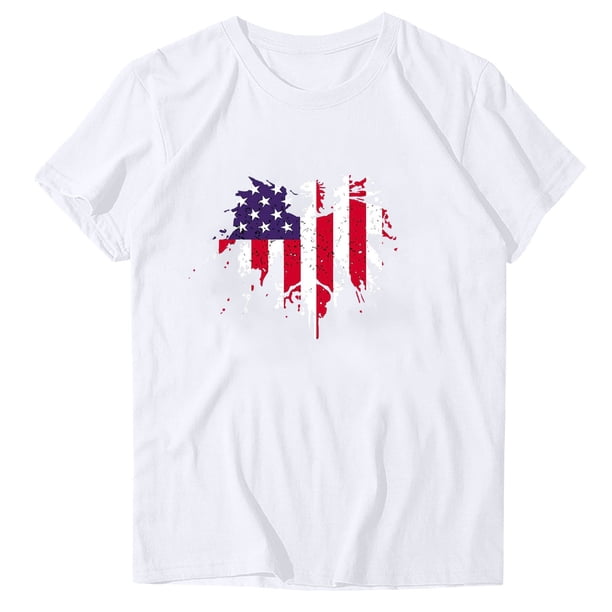 Blusas de Manga Corta para las Mujeres Divertido Impreso Cuello Redondo Tee, Vintage Humor Gráfico Blusas de Primavera para las Mujeres