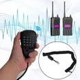 thumbnail image 4 of Micrófono de mano Walkie Talkie, micrófono de mano con altavoz de walkie talkie magnético, altavoz de radio de mano, integración perfecta, 4 of 7