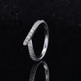 thumbnail image 3 of 2Ct Round Cut Lab Created Diamond Engagement Ring 14K White Gold Plated, 3 of 4