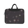 thumbnail image 2 of YFYANG 14 inch Universal Laptop Bag Oxford Cloth Laptop Sleeve, Multi-functional Abstract Retro Starry Night Texture Pattern Notebook Computer Messenger Bag Handbag, 2 of 8