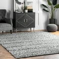 thumbnail image 2 of nuLOOM Natosha Chevron Indoor/Outdoor Area Rug, 11' 6" x 14' 6", Silver, 2 of 3
