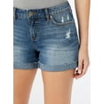 thumbnail image 5 of Sofia Jeans Women's Lila Mid Rise Cuff Short, 5 of 6
