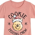 thumbnail image 3 of Disney Winnie The Pooh - Christmas Cookie Testing Crew - Toddler & Youth Girls Short Sleeve Graphic T-Shirt, 3 of 5