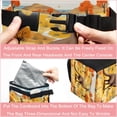 thumbnail image 4 of Kangaroo Foldable Car Trash Can with Lid, Leak-Proof, and Hanging Storage Bag - Car Trash Bin/Garbage Can, 4 of 6