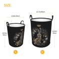 thumbnail image 5 of XMXT Collapsible Laundry Basket, Cute Christmas Bunny Polyester Waterproof Laundry Hamper, 40L, 5 of 8