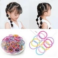 thumbnail image 2 of POINTERTECK POINTERTECK 100 Pcs Élastiques à Cheveux pour Femmes Filles, 2 of 7