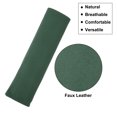 thumbnail image 4 of 2pcs Universal Car Seat Belt Cover Pads Faux Leather Shoulder Seatbelt Pads Cover Driving Green, 4 of 7