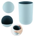thumbnail image 4 of Unique Bargains 2Pcs Bathroom Cups Tumblers for Bathroom Bathroom Toothbrush Cup Blue 4.33''x2.76'' 350ml, 4 of 6