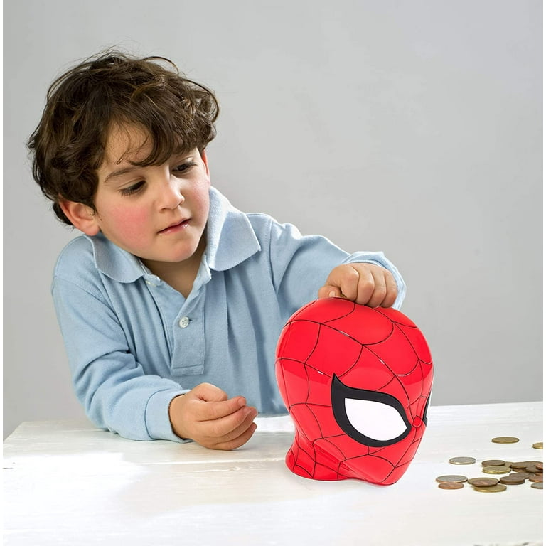 Spderman Con Bank, Pggy Bank, Decoratve Bank, Ceramc Bank by