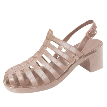 

Sandals For Women Dressy Summer Comfortable Dress Sandal Ankle Strap Buckle Shoes Slipper