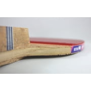 Butterfly Nakama P6 Penhold Table Tennis Racket-All Wood Blade-Flextra 1.7 Rubbers