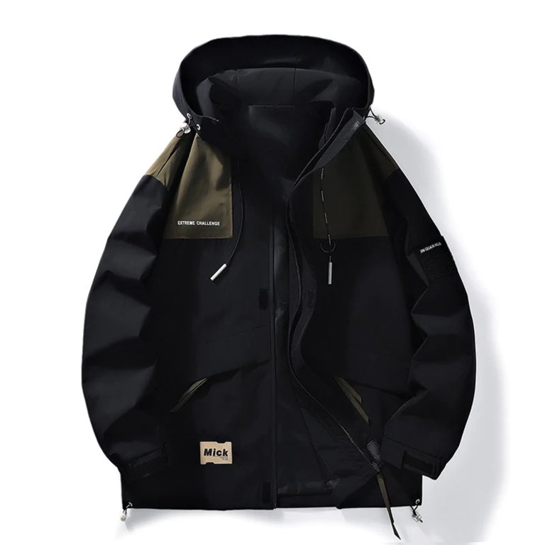 Men's Waterproof Hood Shell Jacket - Walmart.com