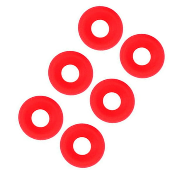 Gaskets Silicone Rubber, 25Pcs Red Silicone Grolsch Gaskets for Swing Flip Top Bottle Home Brew Beer Bottle Seals