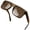 W02 - Brown, variant on Square Sunglasses Polarized Men Women UV Protection Designer Sun Glasses for Driving Summer Beach Gradient Blue Lens