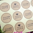 thumbnail image 3 of RENACLIPY 12Pcs Packing Sticker Light Brown Adhesive Sealing Tape for Cookie Bags and Baking Packaging, 3 of 8