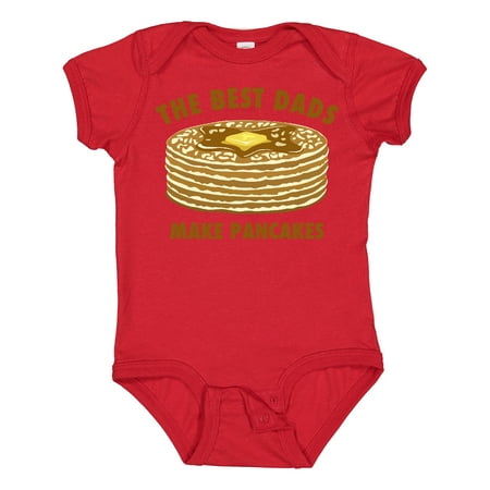 

Inktastic Best Dads Make Pancakes Gift Baby Boy or Baby Girl Bodysuit