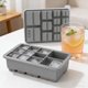 thumbnail image 5 of Bandejas para congelador, moldes de silicona para bloques de hielo, bandeja grande con tapa para cocina doméstica, caja de hielo de silicona flexible para un fácil desmolde, molde de hielo inodoro y, 5 of 7