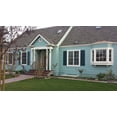thumbnail image 6 of 12"W x 79"H Lifetime Vinyl, Custom Cathedral Top Center Mullion, Open Louver Shutters, w/Shutter-Loks (Per Pair), Forest Green, 6 of 15