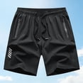 thumbnail image 2 of ibiyuan Mens Quick Dry Shorts Lightweight Workout Shorts Men Elastic Waist Mens Shorts Casual Drawstring Mens Athletic Shorts Swim Shorts Women with Pockets for Casual Running, 2 of 7