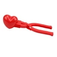 thumbnail image 1 of Clip para hacer bolas de nieve, abrazadera para bolas de nieve, juguetes perfectos para nieve o arena al aire libre para niños y adultos, forma de cor, 1 of 8