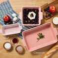 thumbnail image 3 of Juego de Utensilios para Hornear Best Choice Products 3 Piezas Cerámicas Antiadherentes Rosadas, 3 of 8