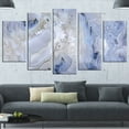 thumbnail image 1 of Design Art Agate Stone Background Abstract Canvas Wall Art Print, 1 of 2