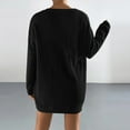 thumbnail image 3 of UAMVSH Womens 3 Piece Outfits Ribbed Knit Long Sleeve Cardigan Tube Tops and Shorts Pajama Set Comfy Soft Loungewear, 3 of 4