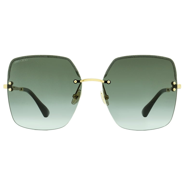 Jimmy Choo Women's Tavi/N/S 60mm Sunglasses, Gold